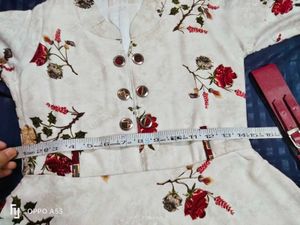 girl printed frock