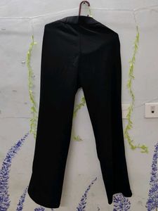 Black Wide Leg Trousers