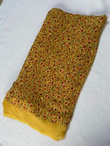Floral Print Saree