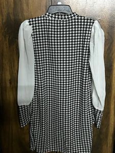 Houndstooth Mini Dress