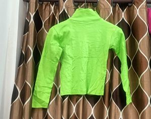 High Neck Crop Top