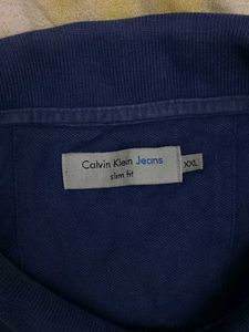 CALVIN KLEIN Men&#39;s Blue Tshirt