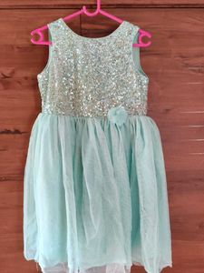 Sparkly Mint Green Dress