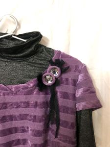 High Neck Full Sleeve Top