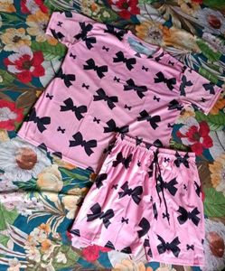 Pink Bows Co-ord Set