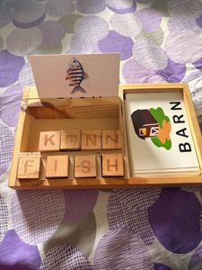 Wooden Spelling Game