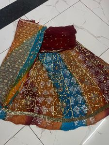Gujarati Lehenga Set