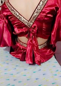 Elegant Dhoti Nd Choli Set