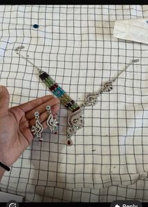 Necklace With Earring