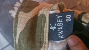 Kwabey Camo Cargo Pants