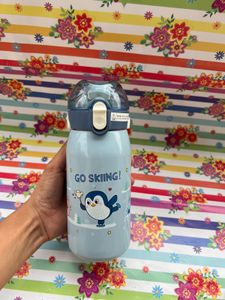 Cute Penguin hot and cold steel Water Bottle