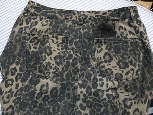 Leopard Print Wide Leg Pants