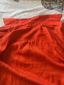 Zara Orange Top Shirt