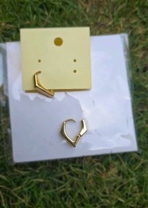 Korean Gold Coated Earrings