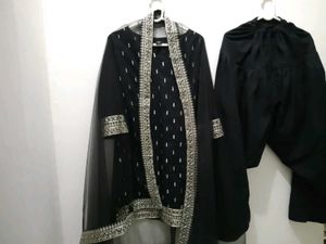 Elegant Black Patiyala Salwar Suit