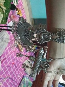 Statement Tribal Necklace &amp; Earring Set