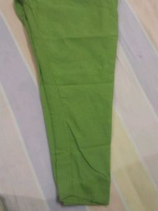 Green Embroidered Kurta Set