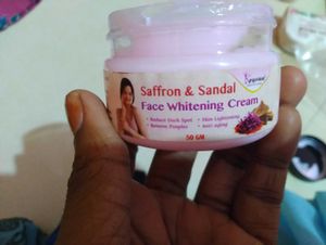 Saffron And Sandal Whitening Cream