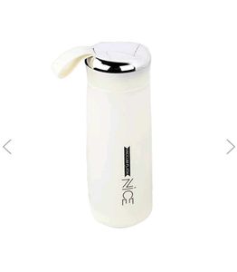 400ml Glass Water Bottle With Plastic Protector