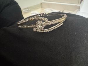 Sparkling Rhinestone Bangle Bracelet