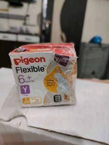 Pigeon Flexible Silicone Nipples(Y-Cut)2 Pcs