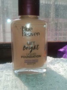 Blue heaven liquid foundation with spf