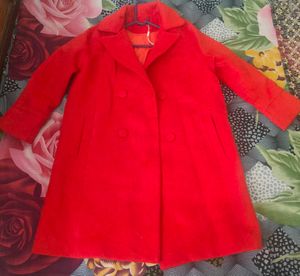 Red Coat - Stylish &amp; Warm