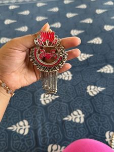 Pink Lotus Earrings