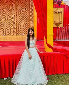 Elegant Blue Lehenga Choli Set