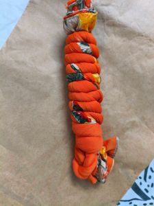 Orange Braided Headband