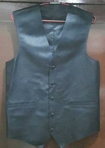 V Dot Charcoal Grey SkinnyFit Single-Breasted .