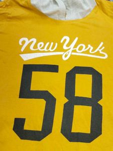 Yellow &#39;New York 58&#39; Tee
