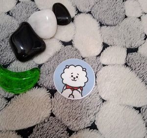 BTS Mobile Pop socket (Bt21 Character- RJ)