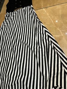 Black White Women Dress