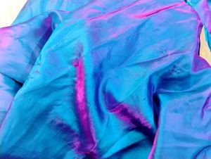 Blue Colour Satin Silk Skirt