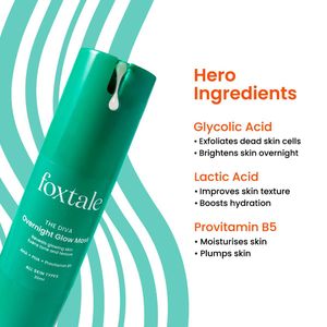 Foxtale Overnight Glow Mask 30gm