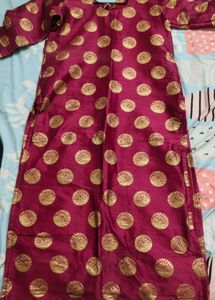 Chanderi Silk Kurti