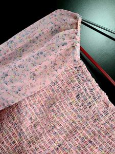 Floral Chiffon Long Sleeve Top