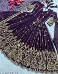 Wedding Wear Gown With Dupatta Sets Xxl