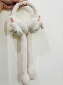 Plush Bunny Ear Hat