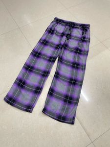 DKNY Purple Plaid Lounge Pants