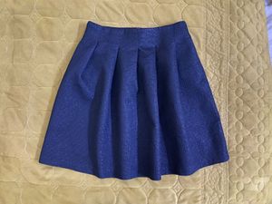 Black Pleated Skirt Waist 26-28