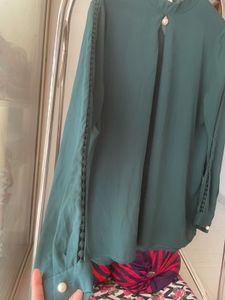 Elegant Green top