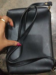 Totally New  Black Geometric Crossbody