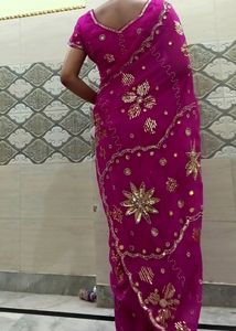 Wedding Embroidery Saree