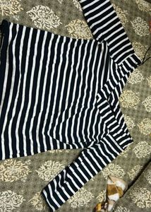 Striped Long Sleeve Top