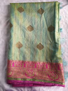 Green Saree
