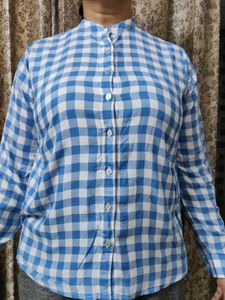 Blue Checked Shirt