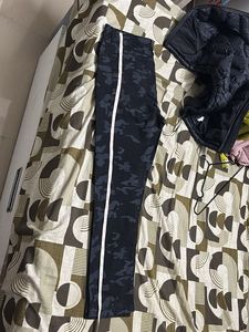 Camouflage Print Jeans