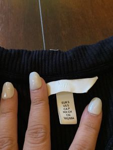 Ribbed Long Sleeve Top